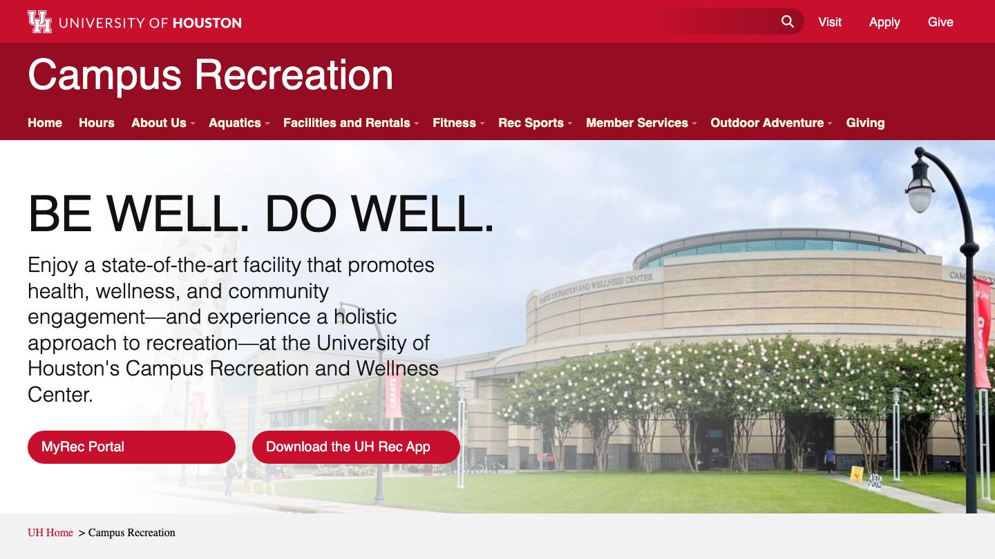 University of Houston-Campus Recreation & Wellness Center