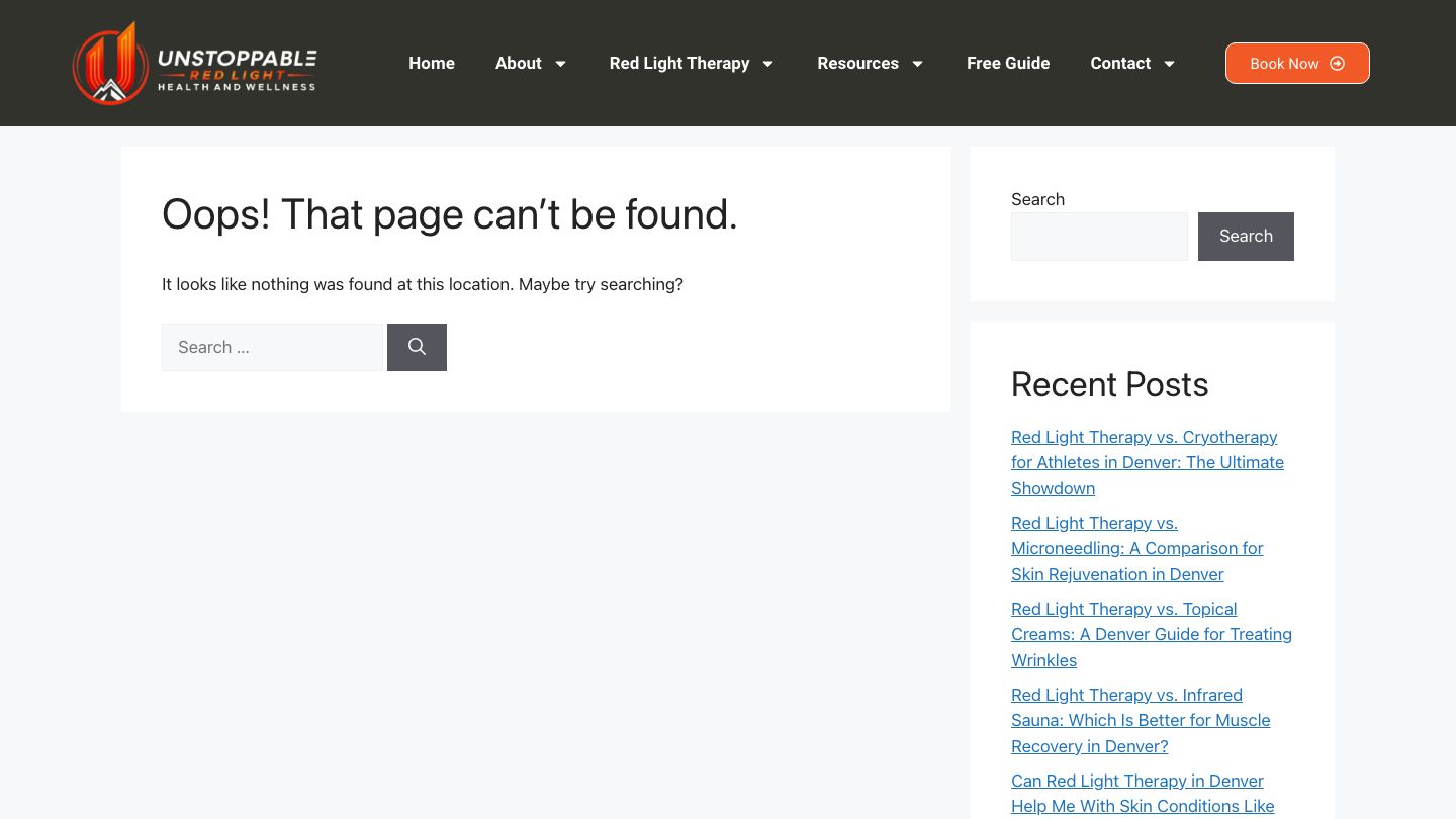 Unstoppable Red Light Health and Wellness