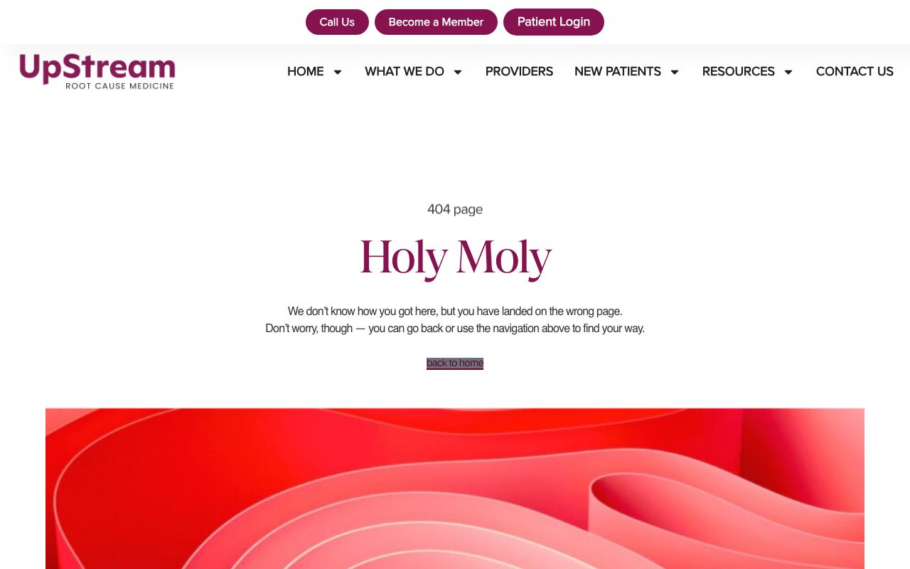 UpStream Root Cause Medicine