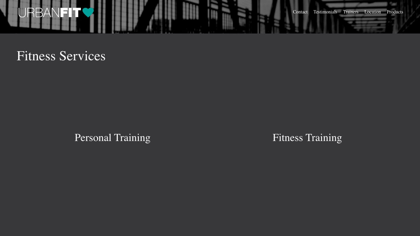 Urban Fitness & Wellness Center