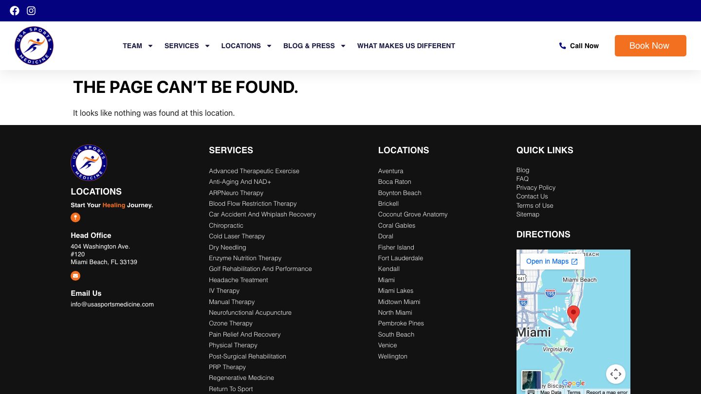 USA Sports Medicine South Beach