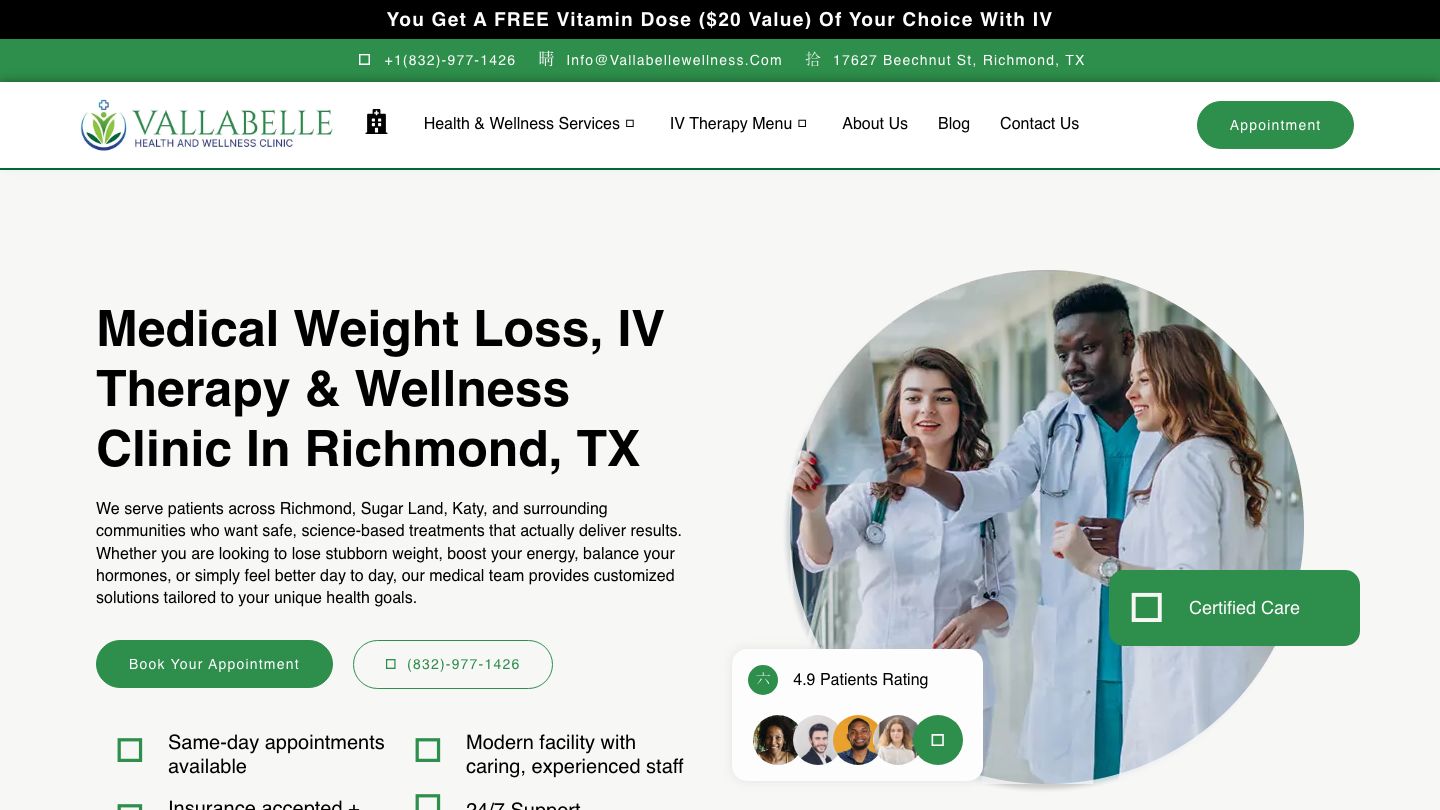 Vallabelle Health and Wellness Clinic