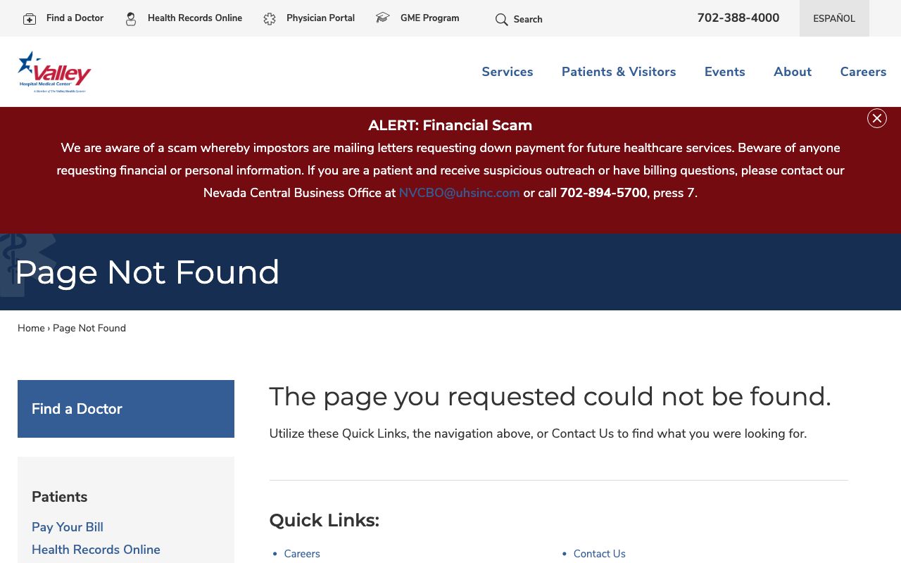 Valley Hospital Medical Center