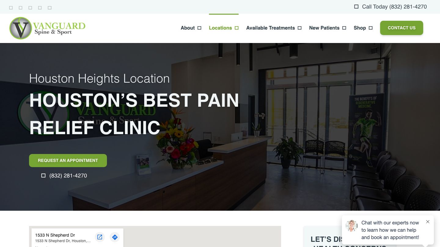 Vanguard Spine & Sport