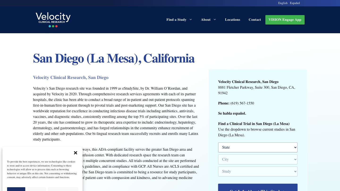 Velocity Clinical Research