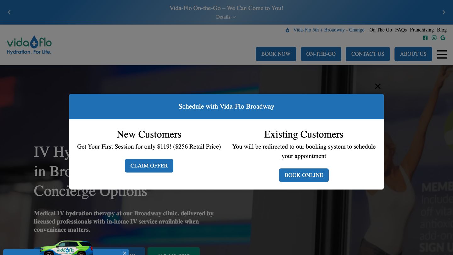 Vida-Flo Fifth + Broadway