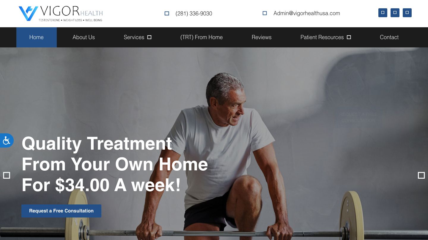 Vigor Health Testosterone and Weight Loss