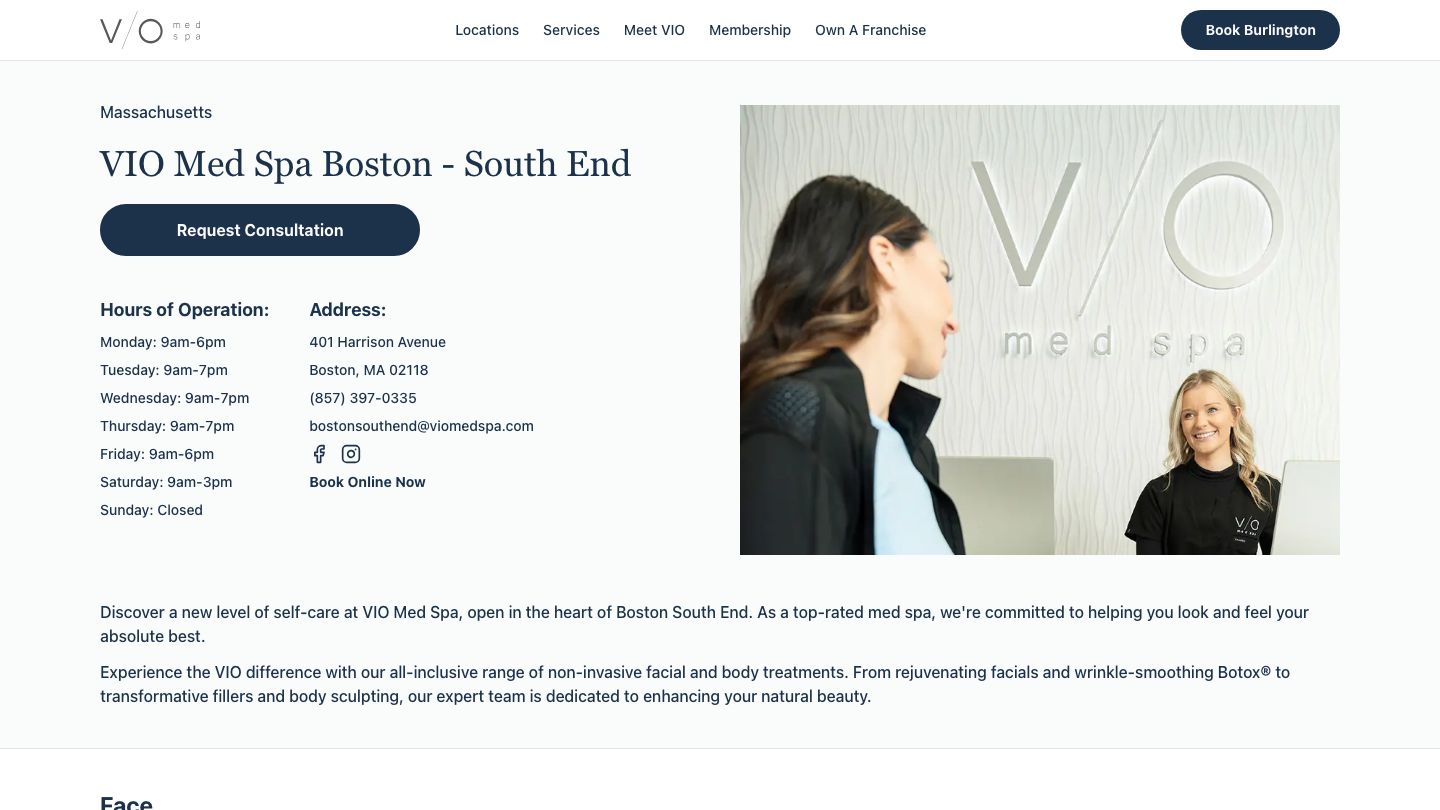 VIO Med Spa Boston - South End