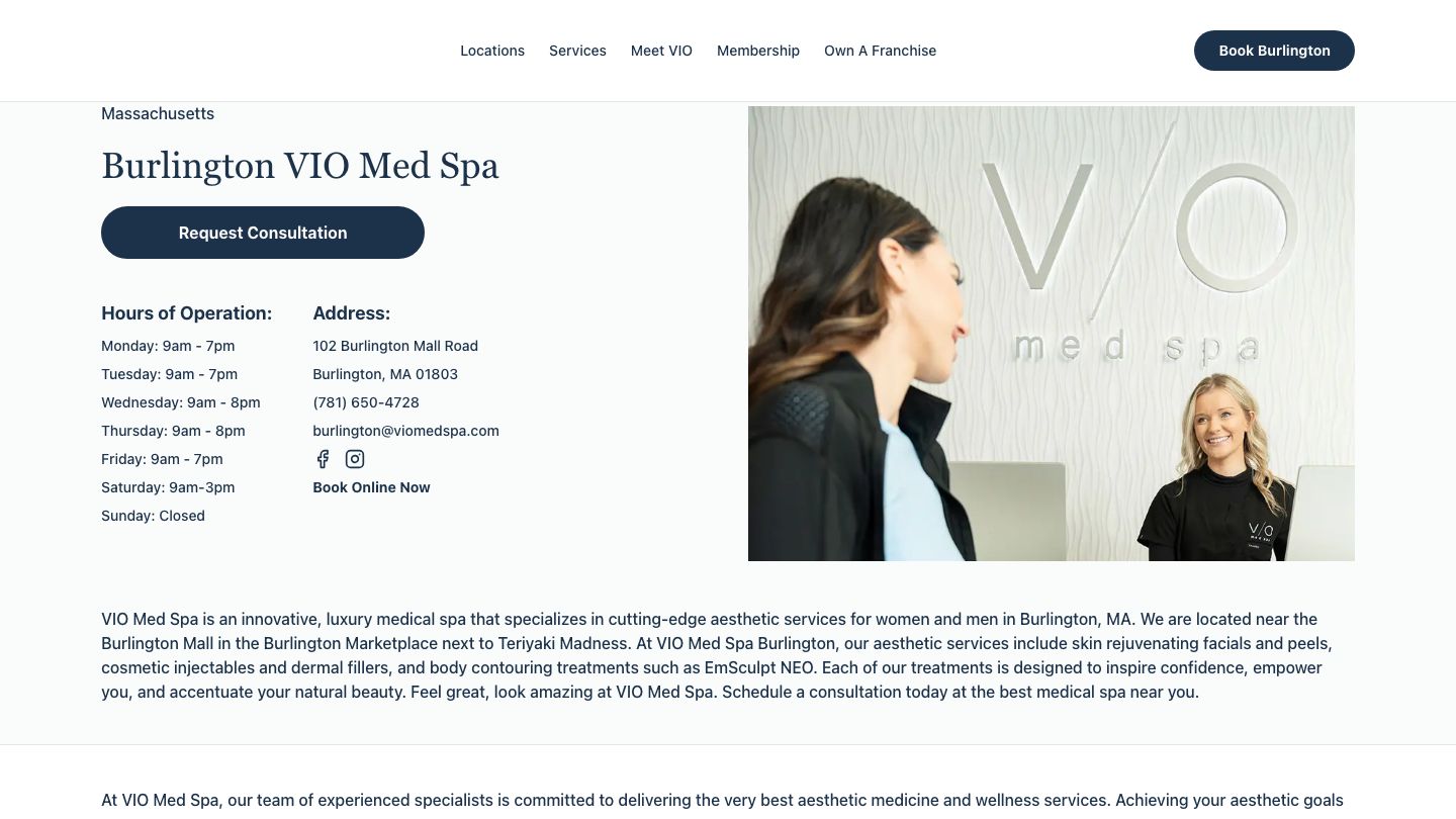 VIO Med Spa - Burlington