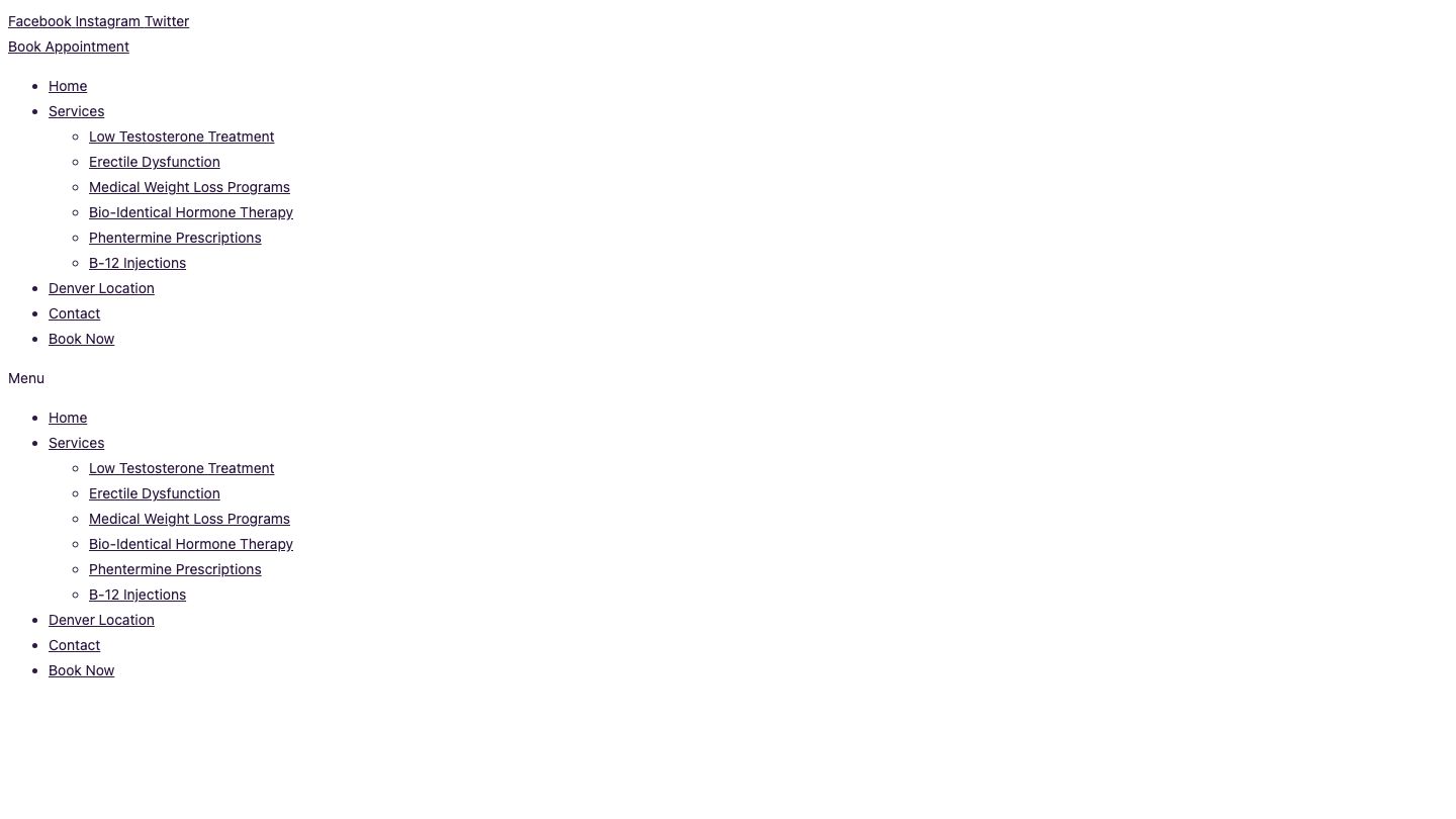 Vital Human Health - Denver Testosterone Clinic