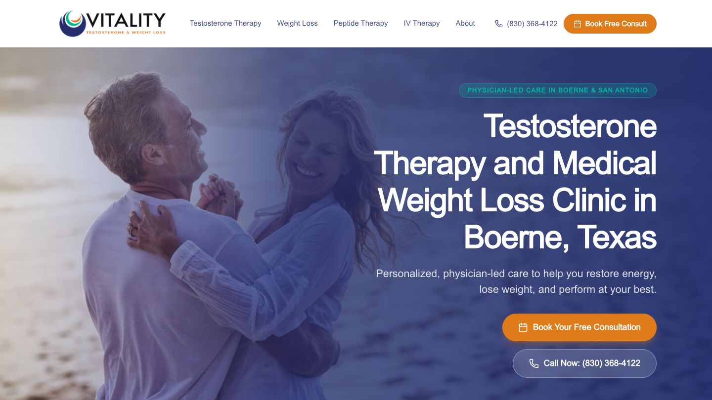 Vitality Testosterone and Weight Loss