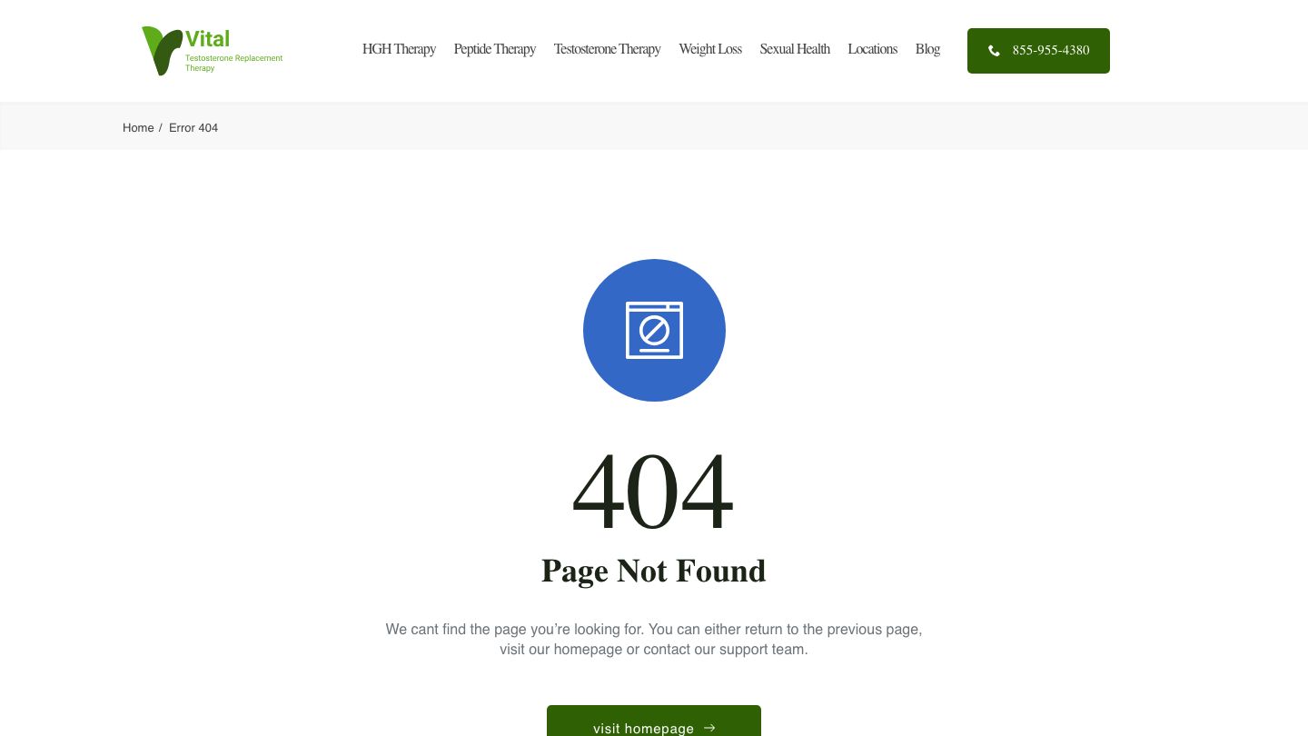 Vitality Testosterone Replacement Therapy Clinic