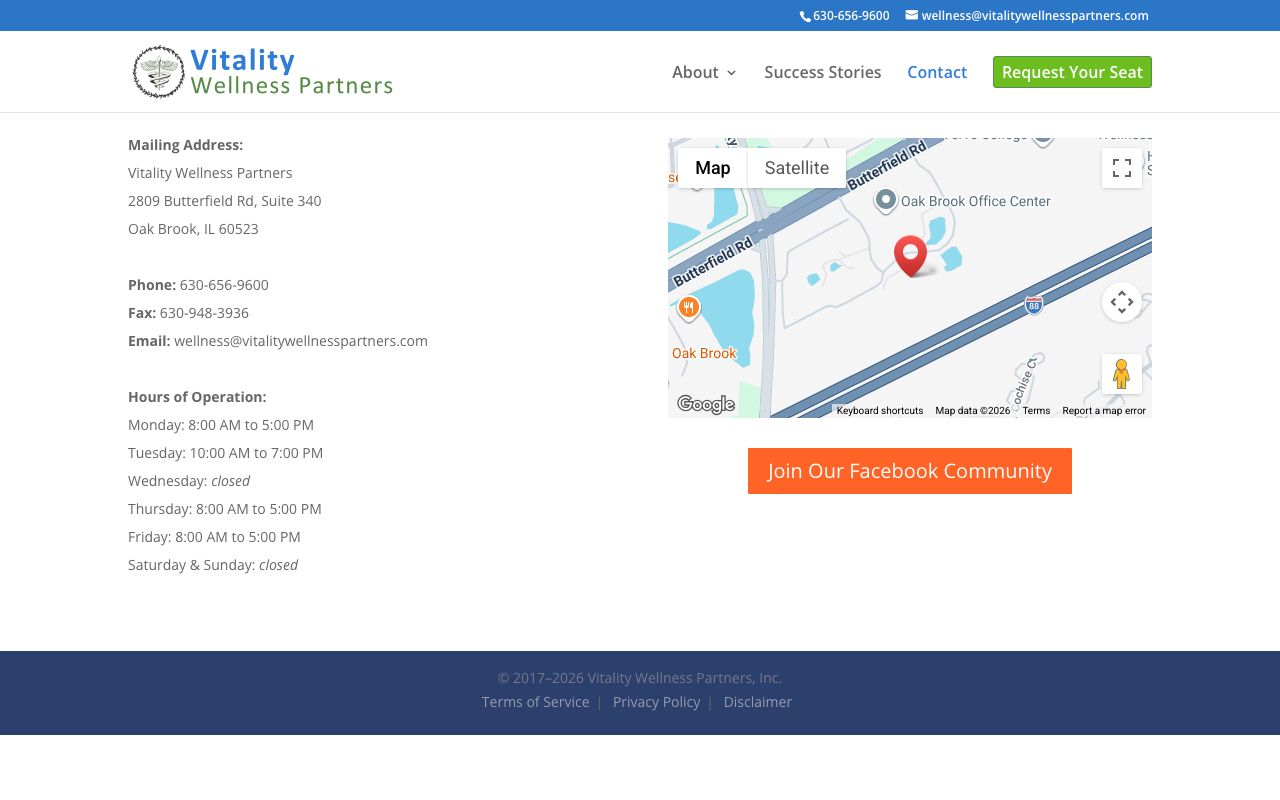 Vitality Wellness Partners