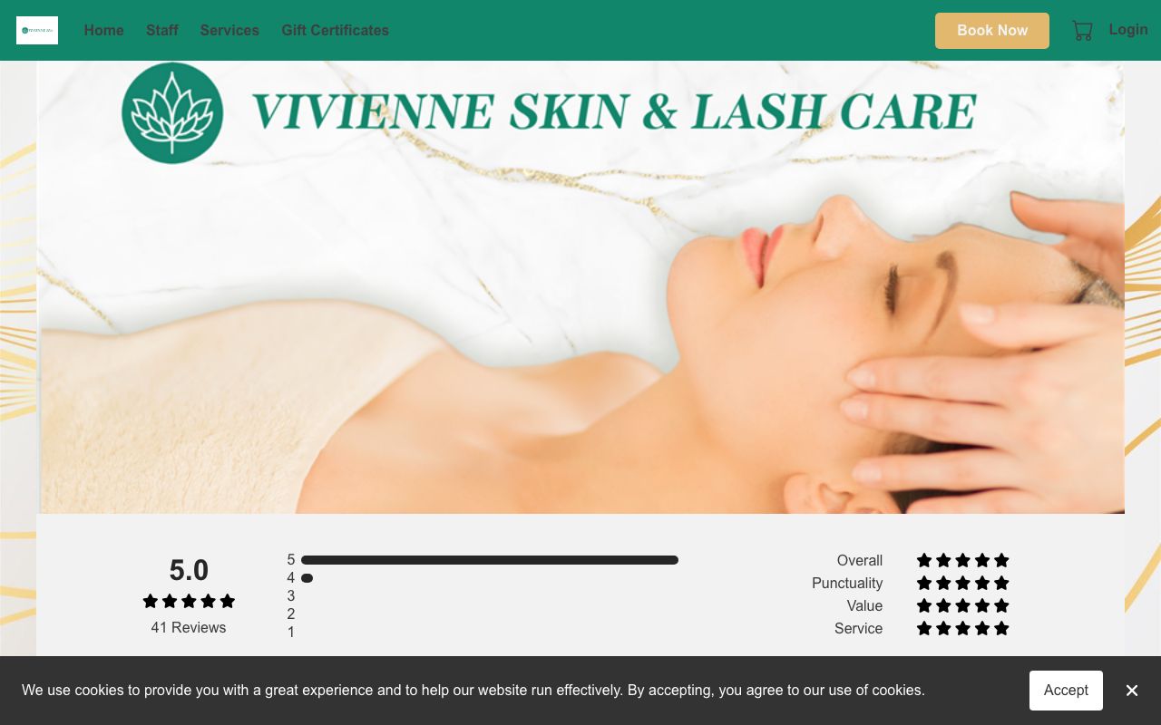 Vivienne Skin and Lash Care