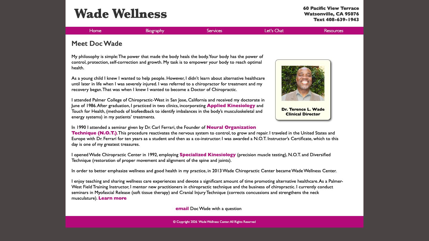 Wade Wellness Center