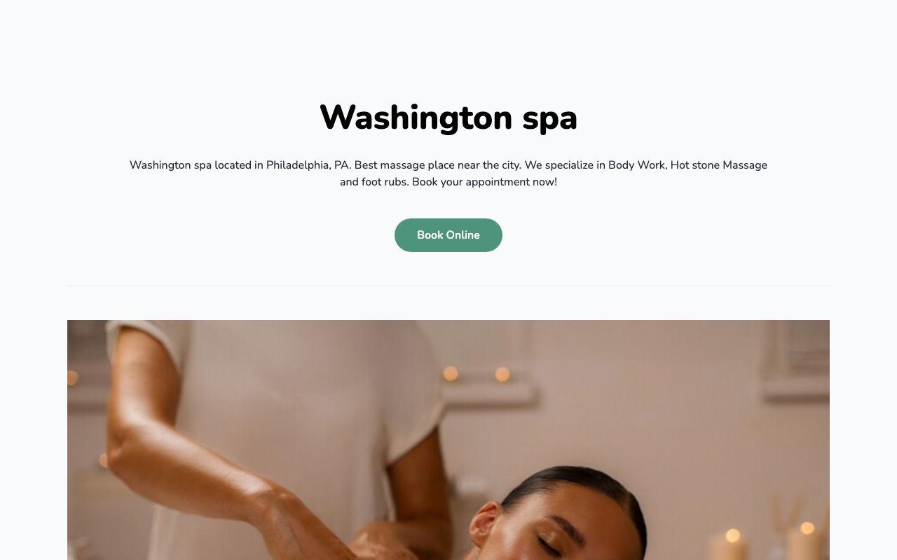 Washington spa