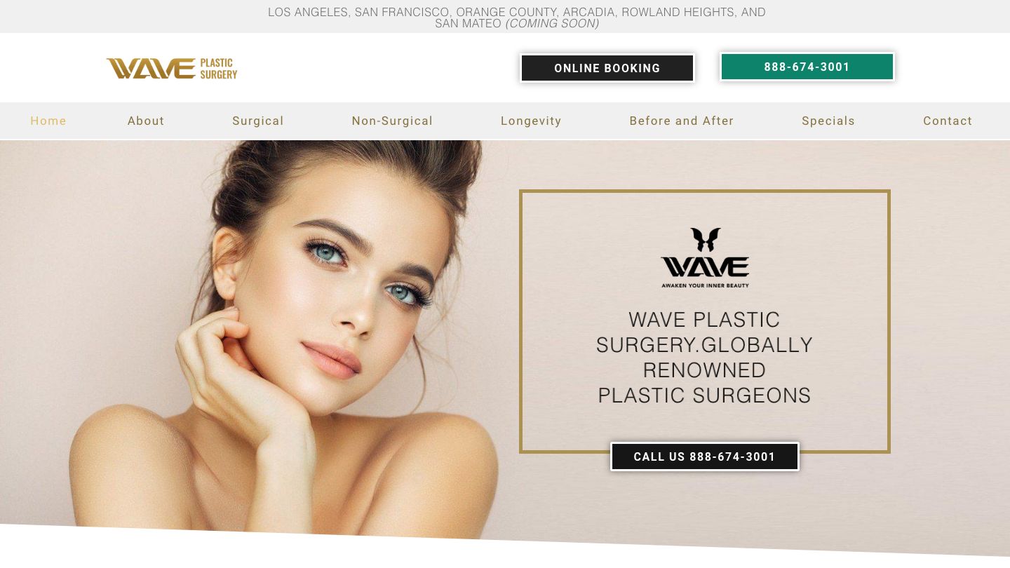 Wave Plastic Surgery & Aesthetic Laser Center San Francisco