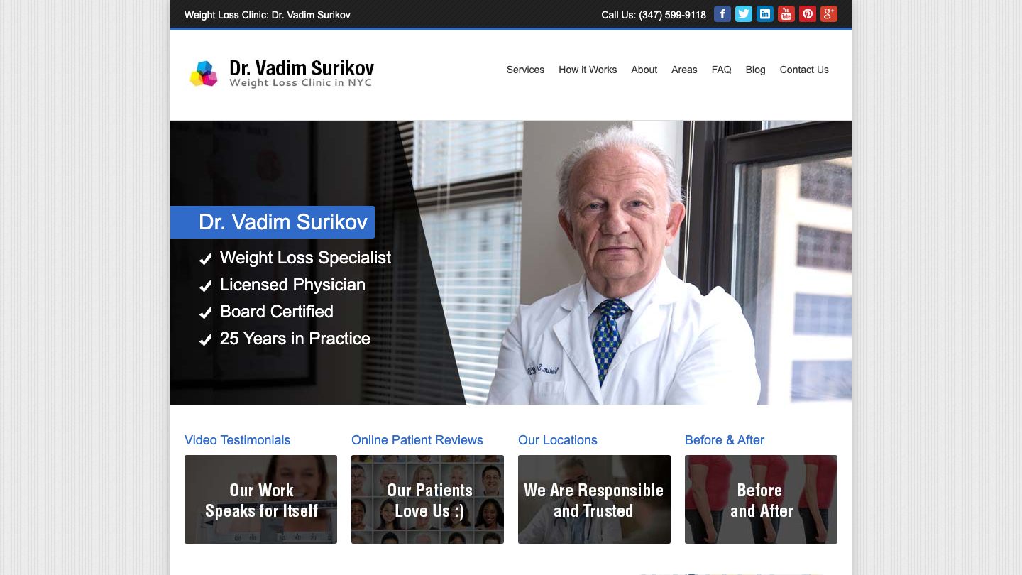 Weight Loss Clinic: Dr. Vadim Surikov