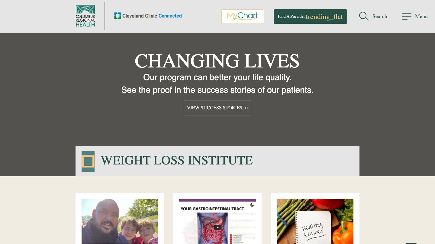 Weight Loss Institute | Columbus Regional Health