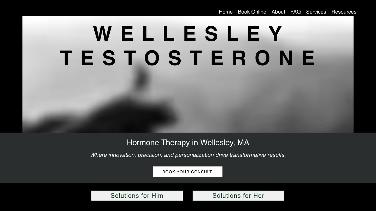 Wellesley Testosterone