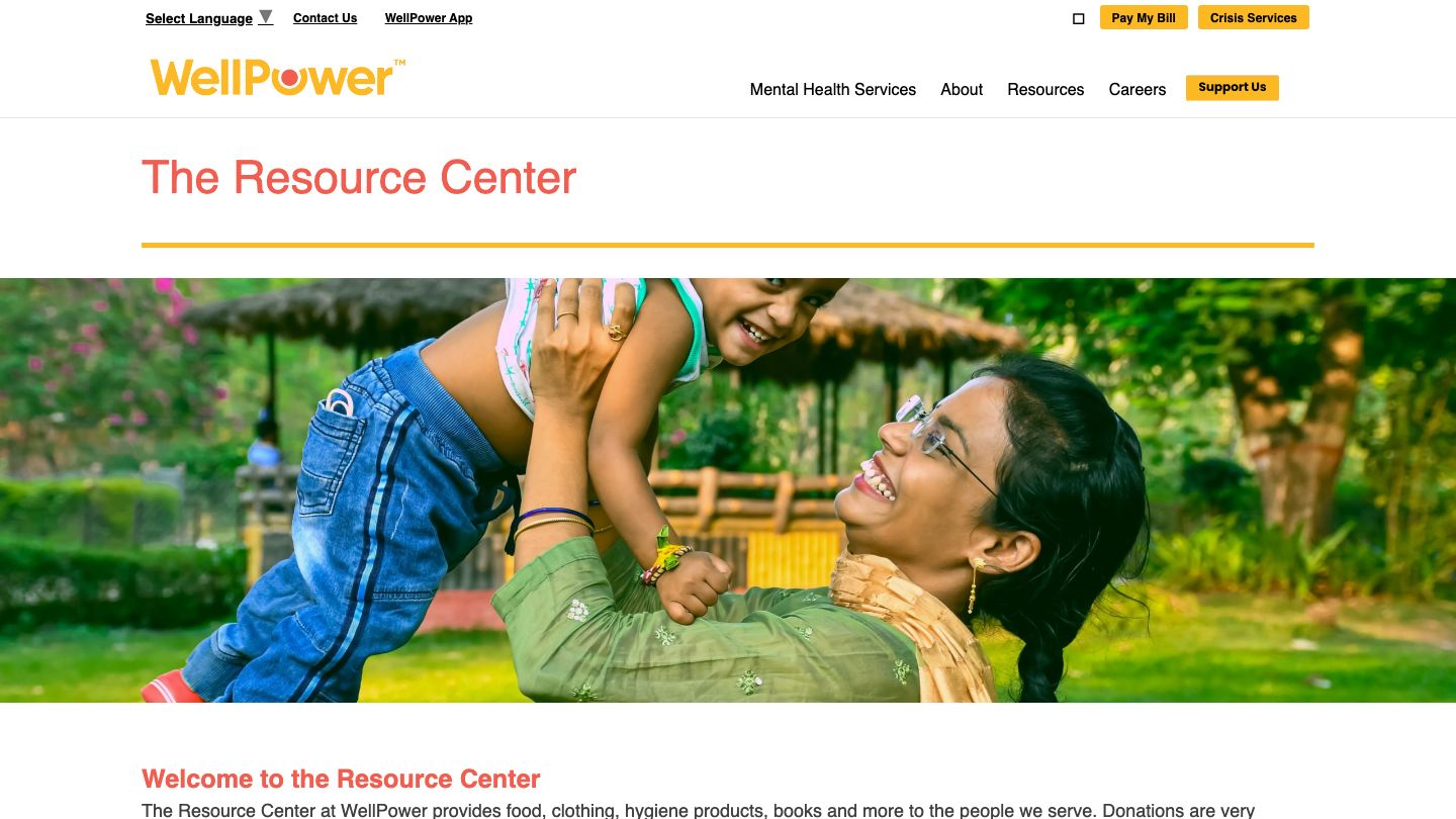 WellPower - Family Resource Center