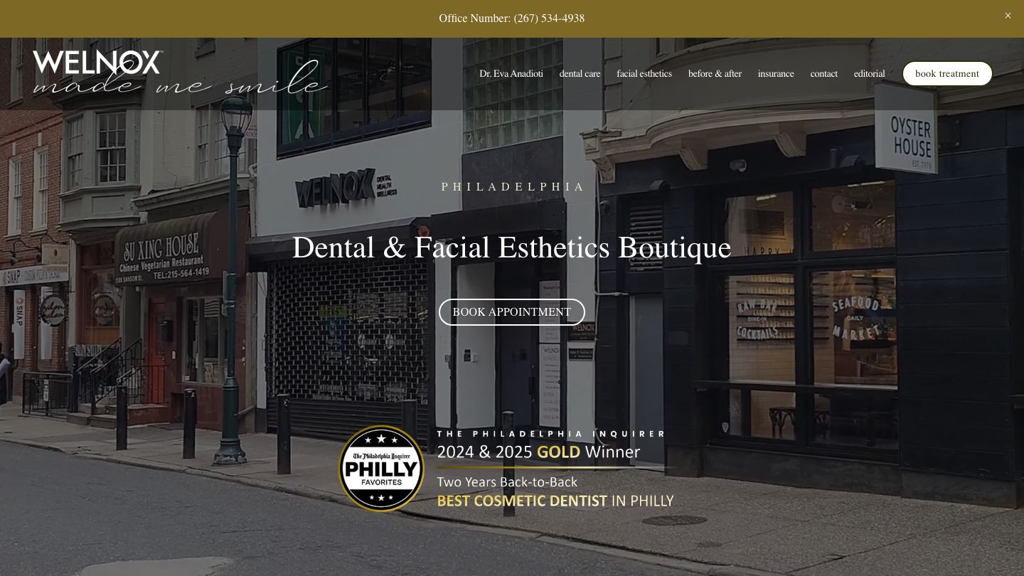 WELNOX Studio | Philadelphia Dental & Facial Esthetics