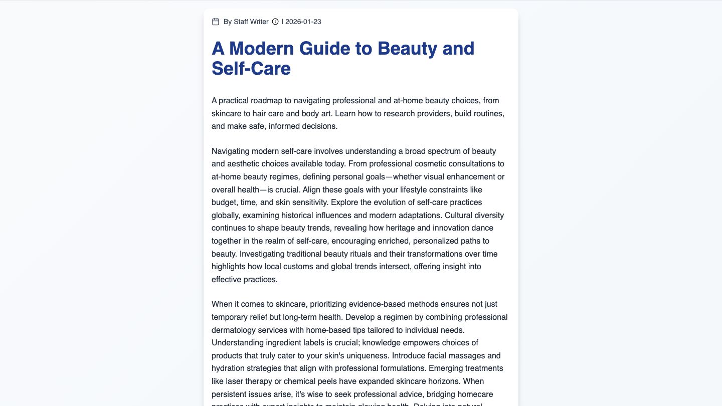 Whole Beauty Institute