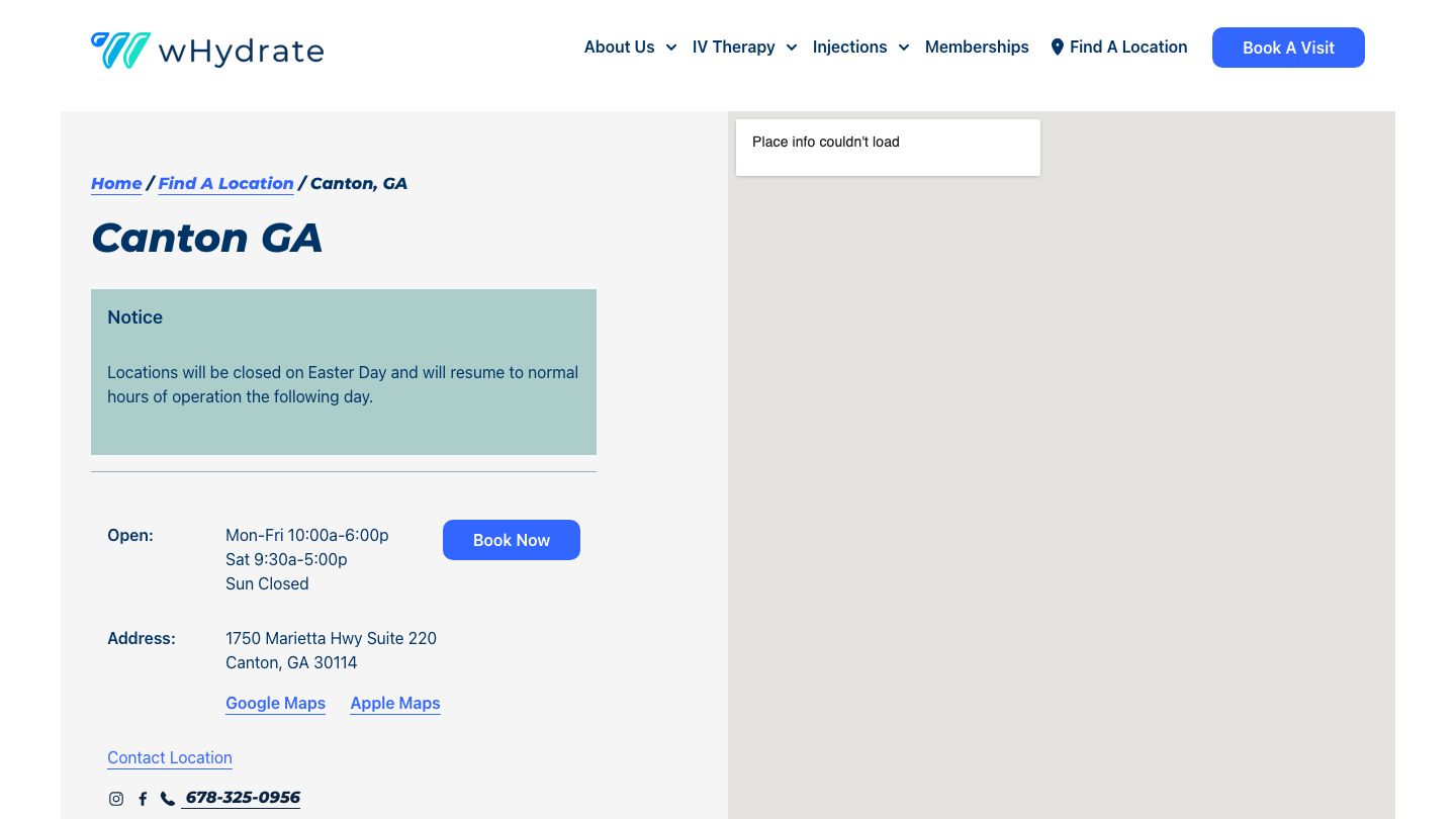 wHydrate - IV Hydration Therapy