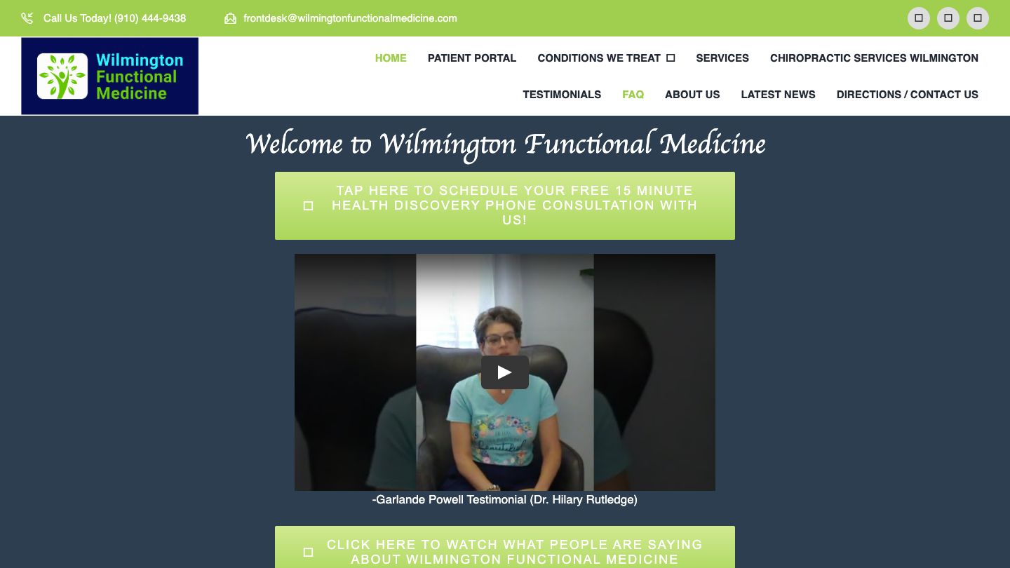 Wilmington Functional Medicine - Dr. Hilary Rutledge