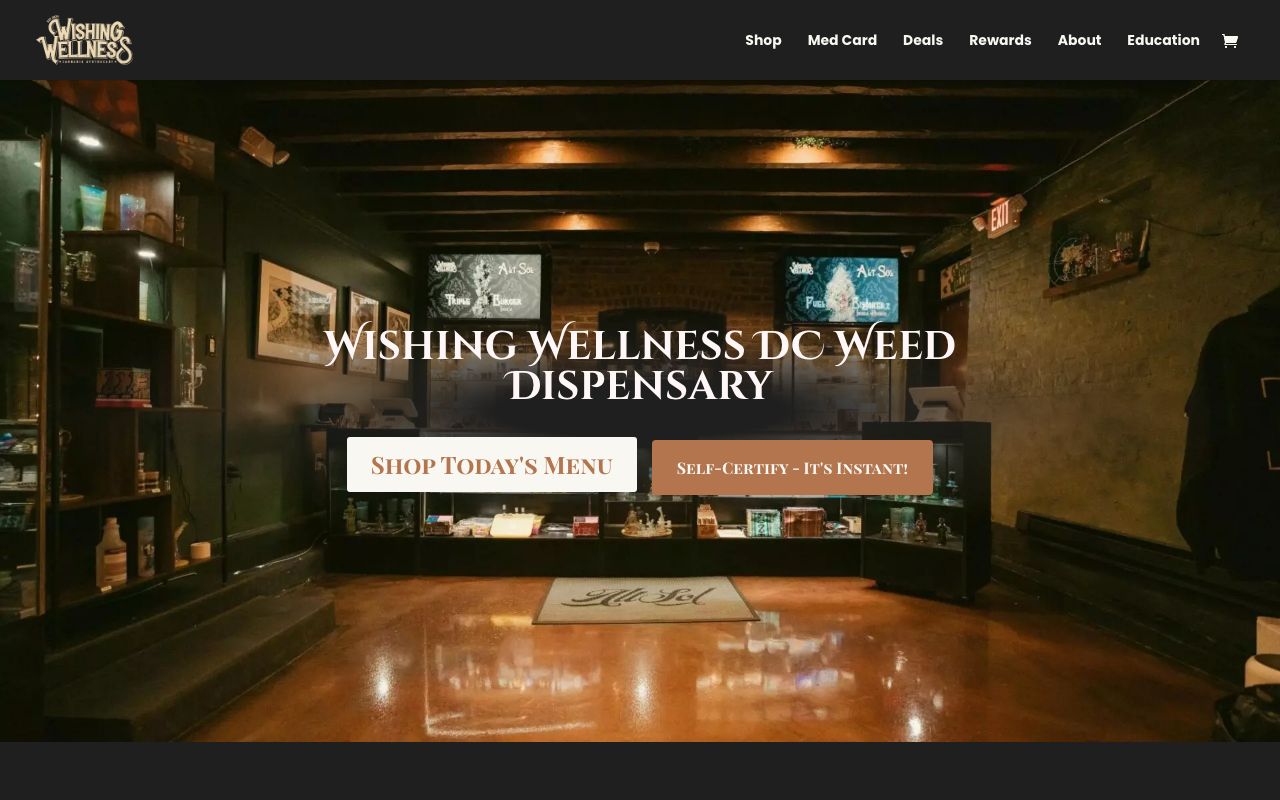 Wishing Wellness DC Weed Dispensary