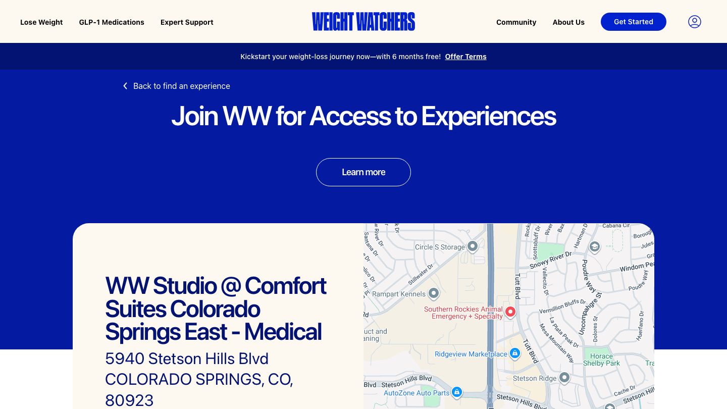 WW Studio @ Comfort Suites Colorado Springs East - Medical Center Area