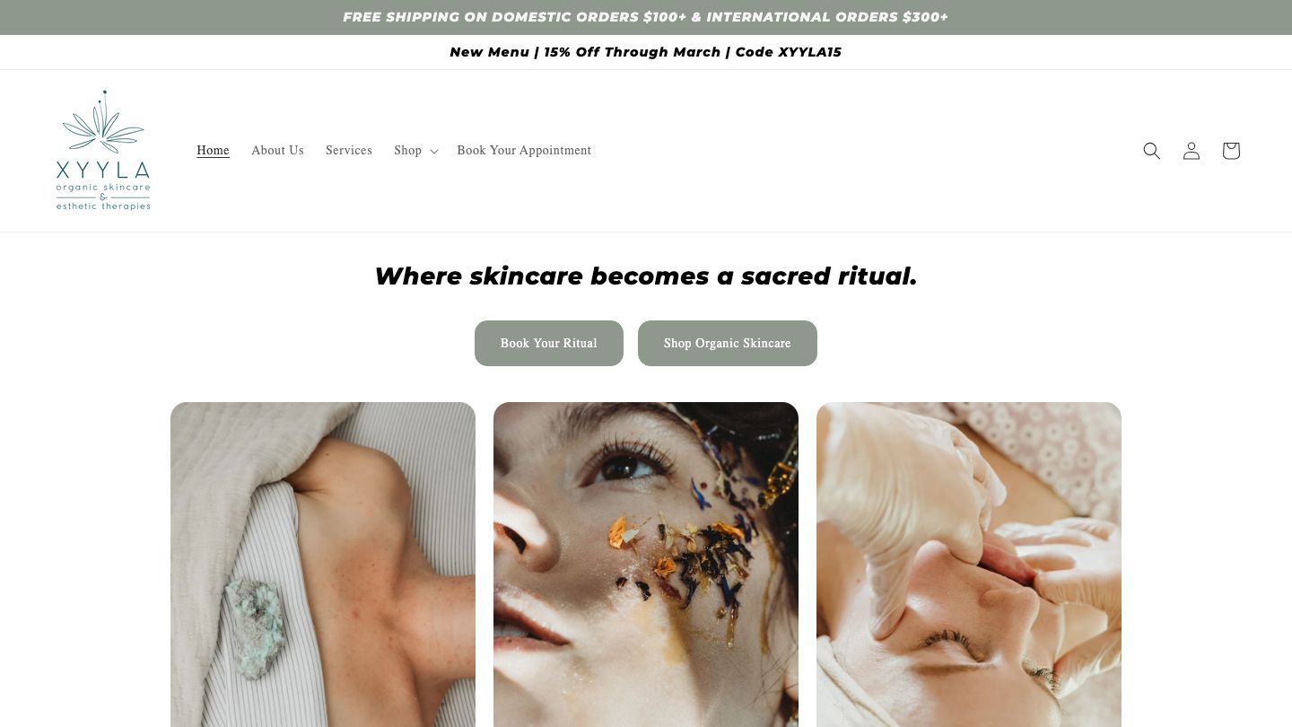 Xyyla Organic Skincare & Esthetic Therapies