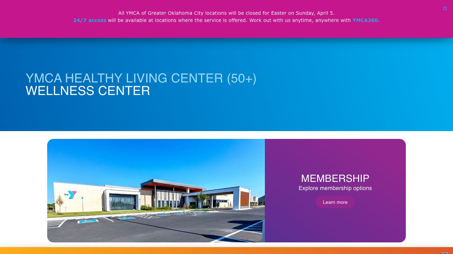 YMCA Healthy Living Center (50+)