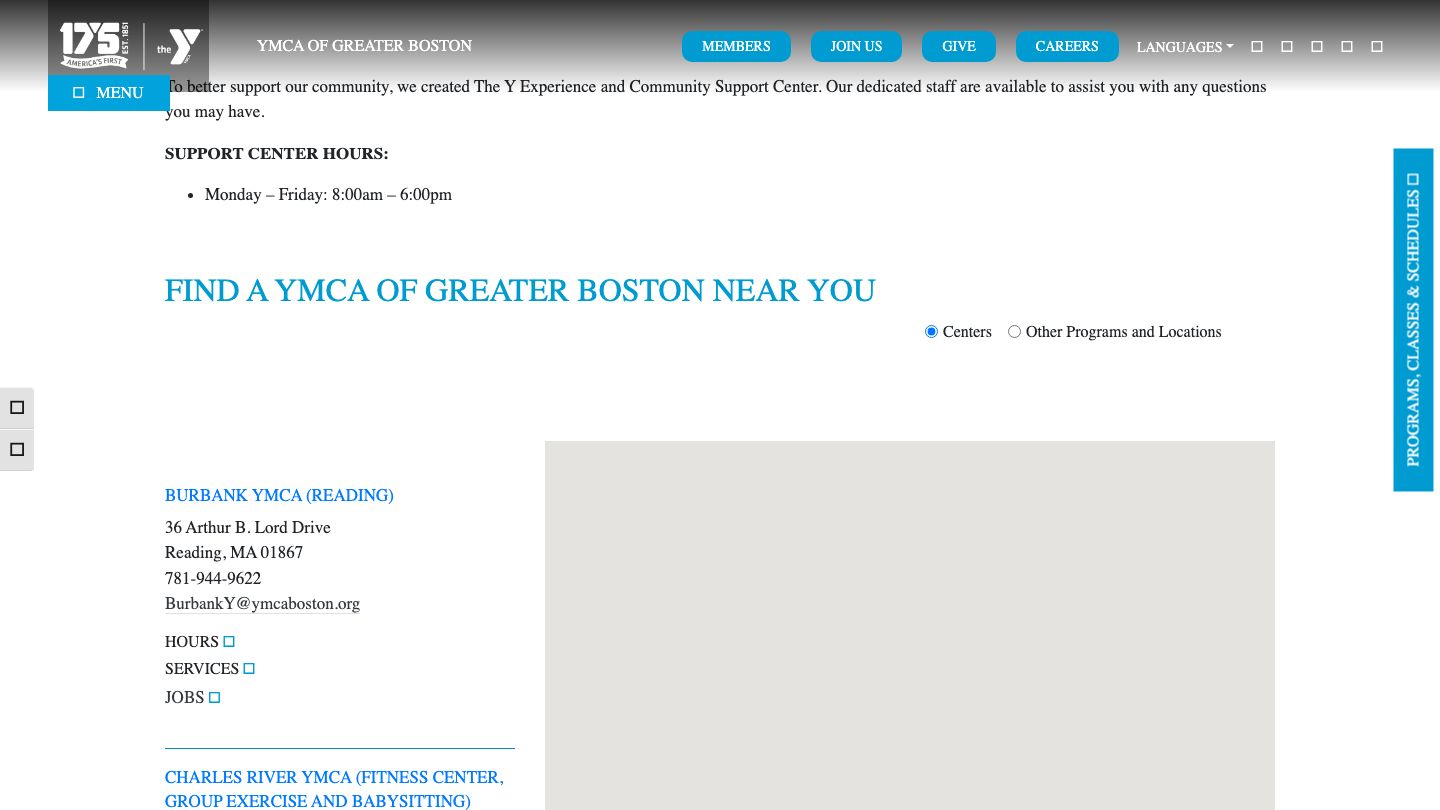 YMCA of Greater Boston - Huntington Ave