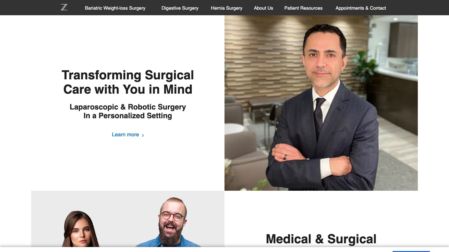 Zaré Clinic: Laparoscopic and Robotic Surgery