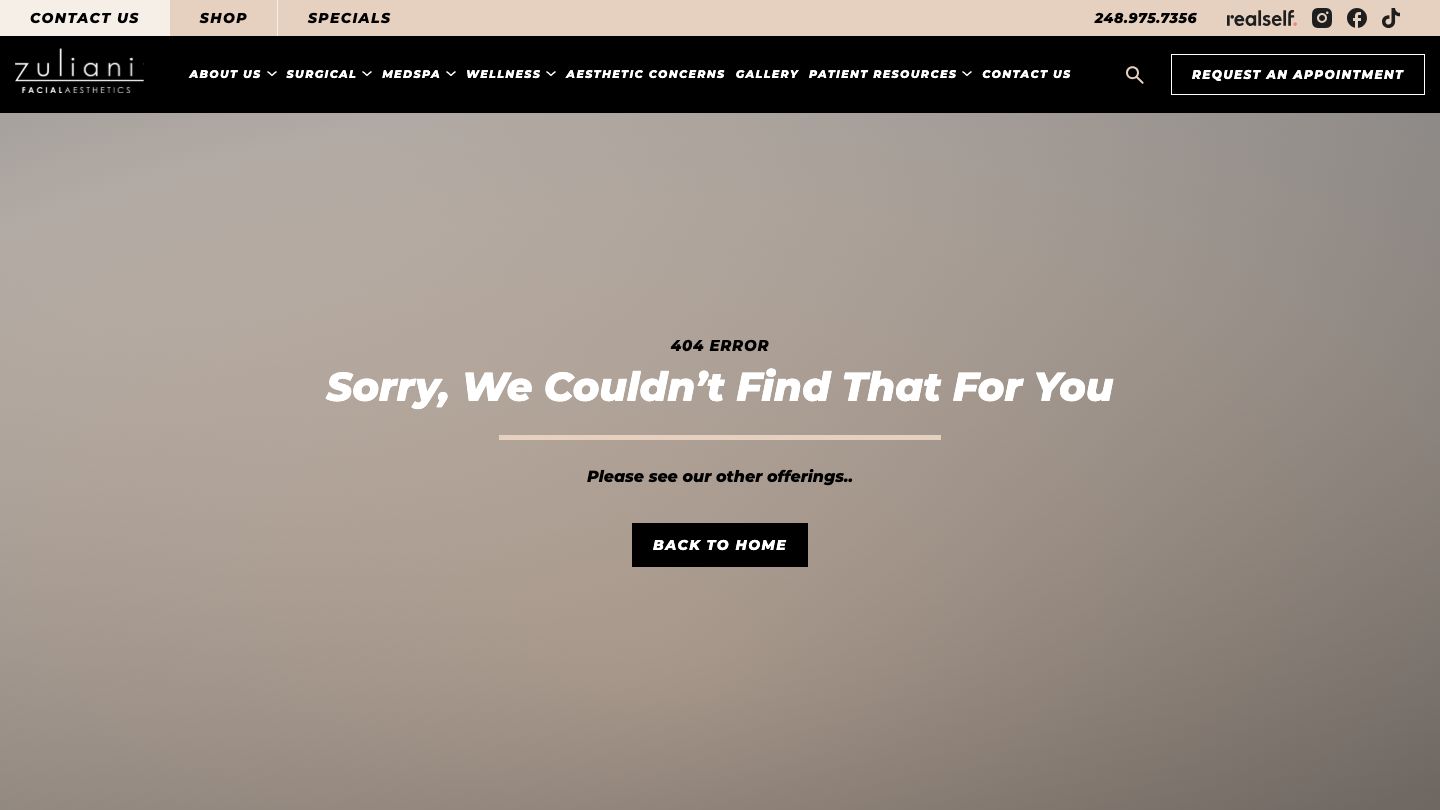 Zuliani Facial Aesthetics: Dr. Giancarlo F. Zuliani, MD