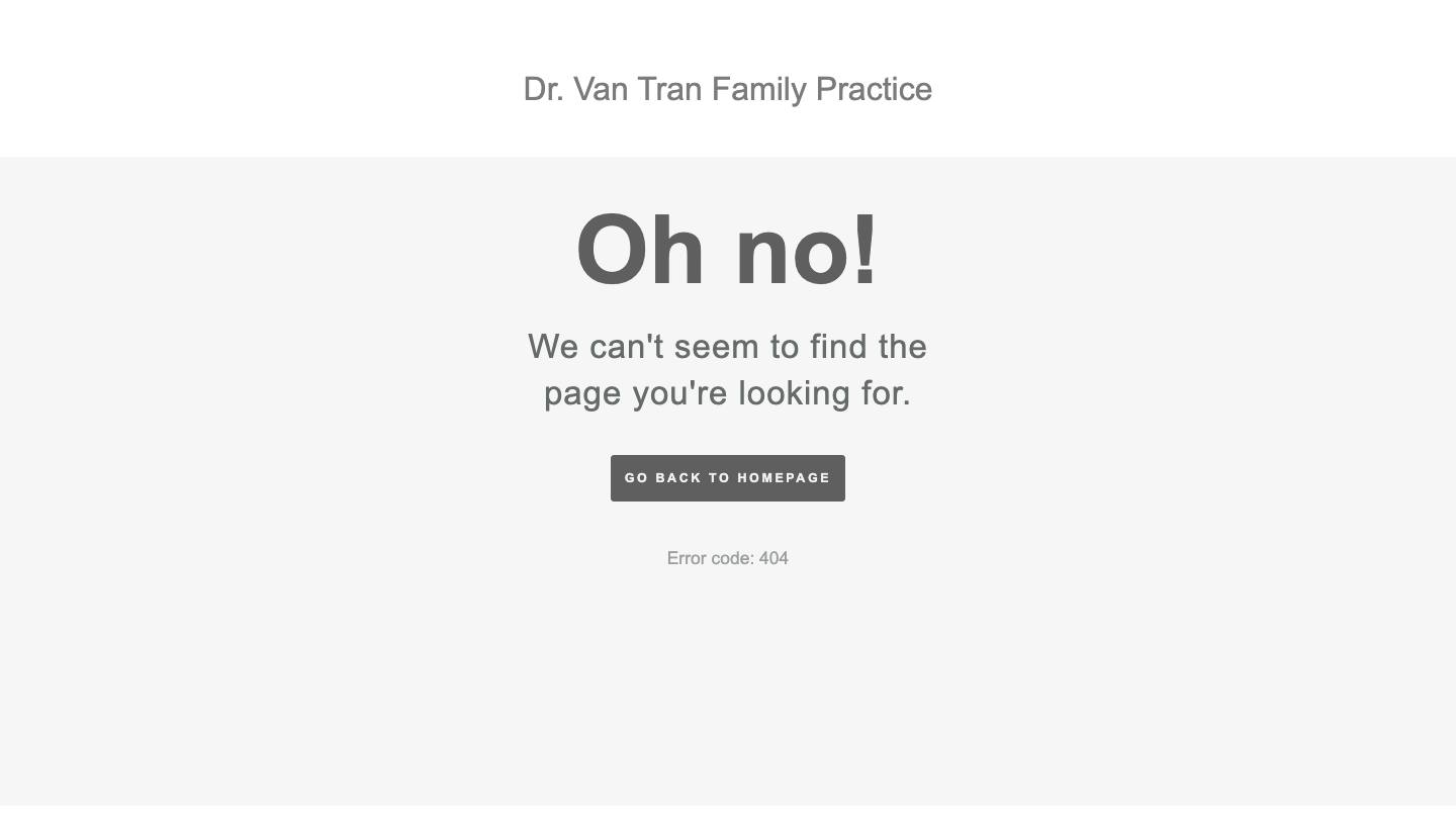 Dr. Van Tran Family Practice