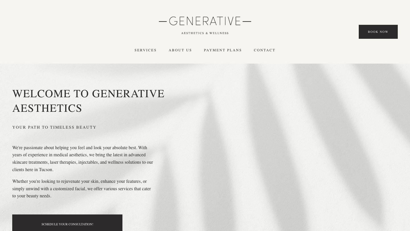 Generative Aesthetics & Wellness
